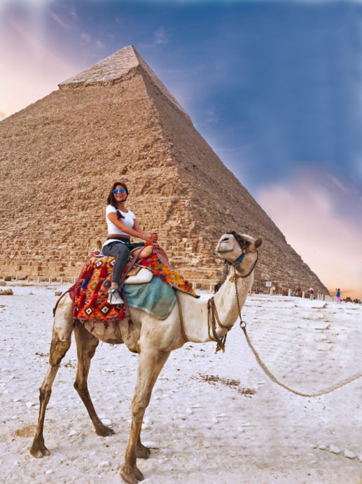 1. Giza pyramids & Sphinx  - Half-day Private Tour